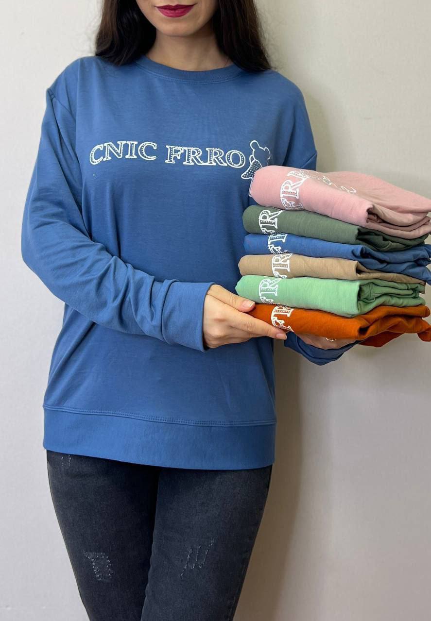 بلوز دورس دخترونه طرح فرشته | فری سایز | طرح چاپ قلبی | آستین دار