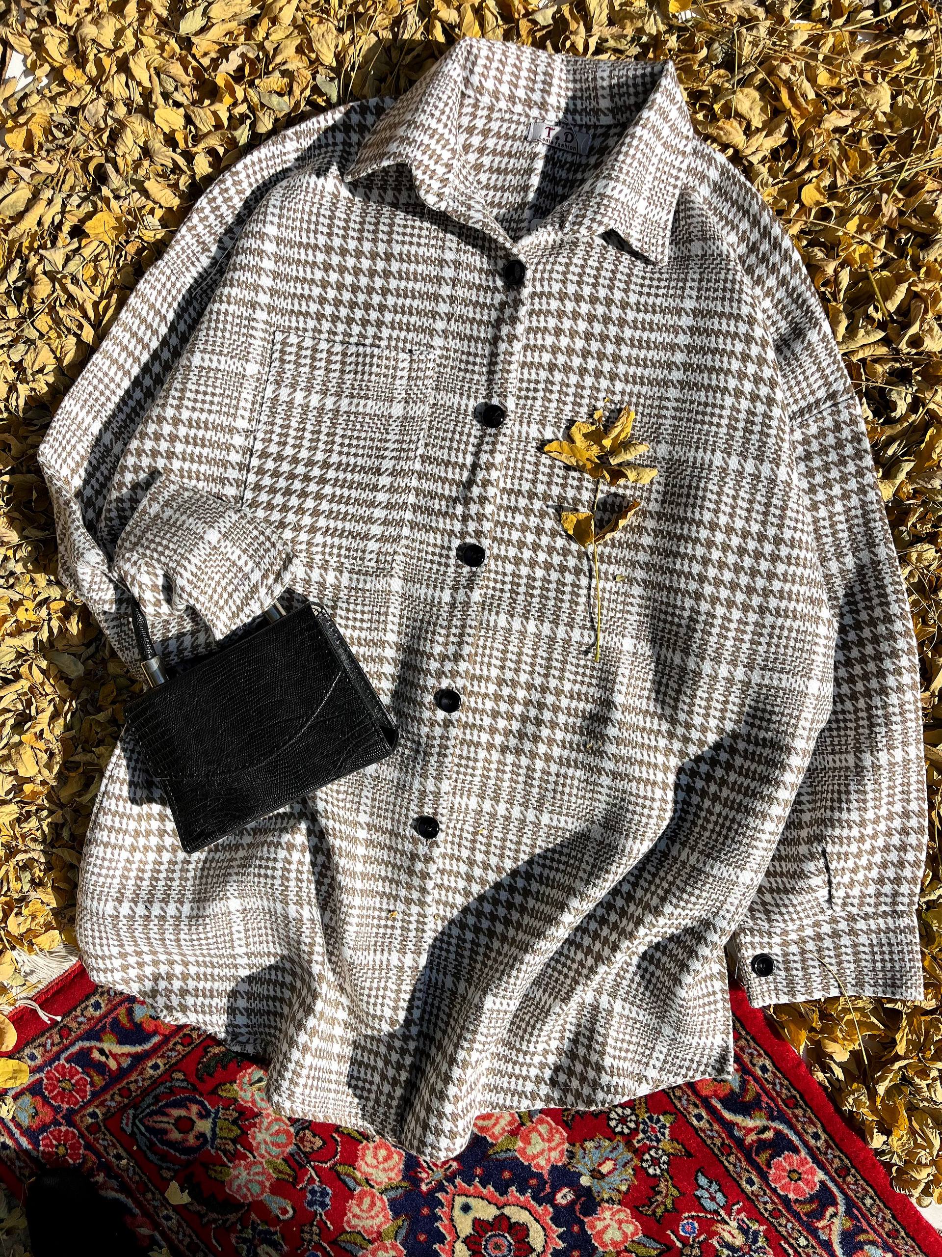 شکت دخترانه و زنانه پیچازی | فری سایز | کاربردی و مناسب پاییز و زمستان