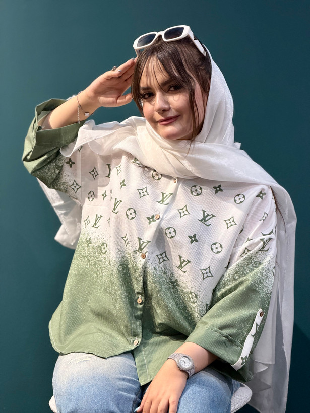 شومیز زنانه طرح LY | فری سایز | ترندی و کاربردی